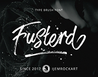 Fusterd Brush Free Typeface