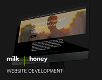milk+honey Website Development Project