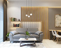 Minimalist design apartment