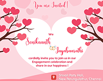 Engagement Invitation - SJ - Heart Theme