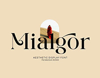 Mialgor - Luxury Classy Font