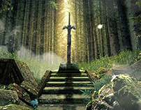Finding the Master Sword Tribute to Legend of Zelda