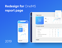 Report Page Redesign
