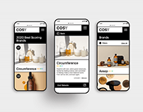 COSY - Website Design