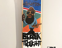 Black Thought Painting