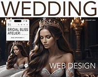 Tailored Wedding Dress Boutique Website