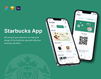 Starbucks app | UX/UI Concept redesign