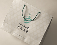SAAB Logo Brand Identity Design