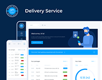 Delivery service - Web App & Dashboard