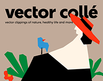 vector collé - Illustration pack