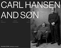 Carl Hansen & Søn — redesign concept