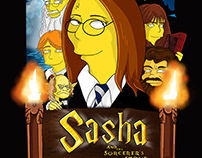 Harry potter personal simpsonized poster