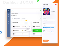 Customized LMS UX.UI - Dashboard