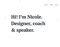 Nicole Saidy | Personal Website