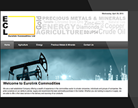 Eurolink Commodities Custom Website Design