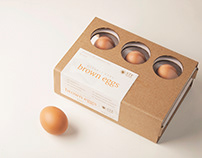 Clearly pure: Egg packaging