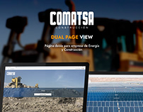COMATSA Construcción - Página Web