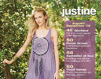 fall fashion spread for justine magazine