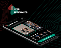 Live Workouts | UI/UX Design