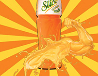 Poster for Slice Juice With POP ART MOVEMENT