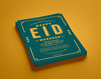 Eid Mubarak flyer