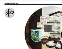 Interior design "Japanese motifs"