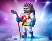 IIHF — Spiky the Hedgehog
