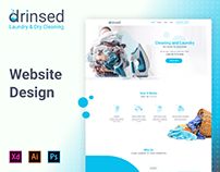 Drinsed - Website Design