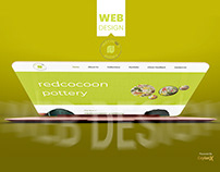 Redcocoon Pottery Web UI Design by CeylonX