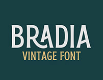 Bradia Vintage Font