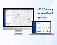B2B Delivery Admin Dashboard