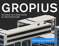 gropius, the architect