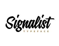 Signalist typeface