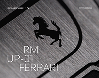 Richard Mille x Ferrari - Website
