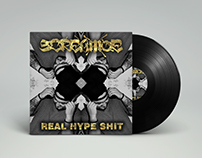 SCREAMOE "REAL HYPE SHIT" MIXTAPE ALBUM COVER