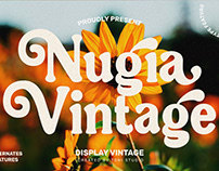 Nugia Vintage - Free Display Font