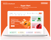 Supper Mart - Attractive ecommerce Template