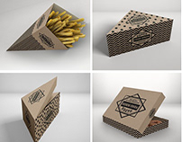 Paper Food Packaging Mockup Bundle