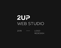 Redesign logotype 2UP Web Studio