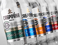 Vodka "Сяброука"