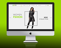 Fson fashion e-commerce PSD Template