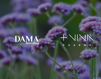 Rótulos +Viva Pharma Harmony | Dama Branding