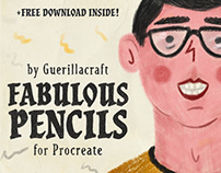 Fabulous Pencils for Procreate + FREE SAMPLES INSIDE