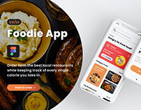 Food Delivery & Calorie Tracking Mobile App