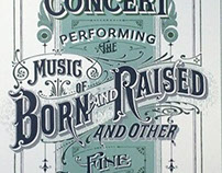 Poster John Mayer Concert 2013