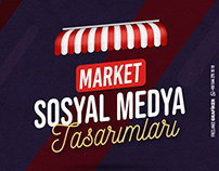 Market, Alışveriş Merkezi Sosyal Medya Tasarım Çalışmal
