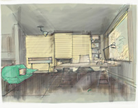 Sketch: Atelier Lewin Interior