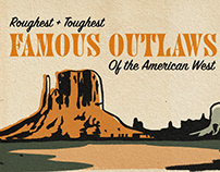 Famous Outlaws Infographic