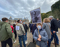 Demonstration against the assassination of Samuel Paty