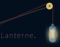 Lanterne. - Just hanging by a thread.